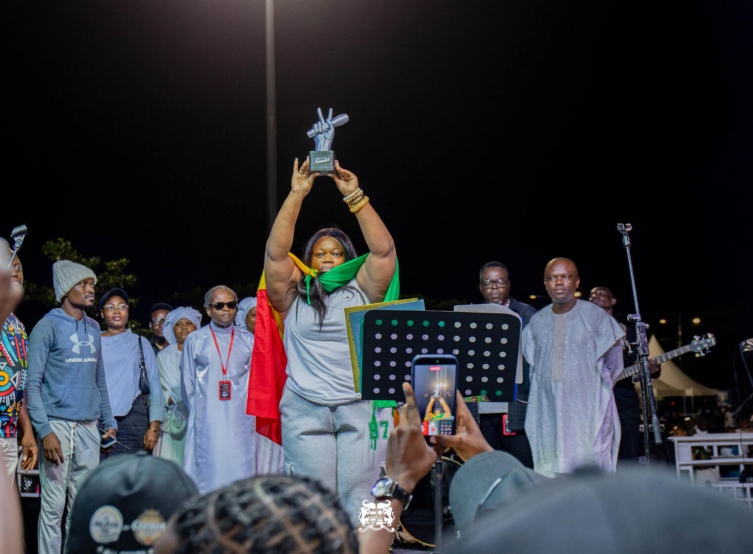 The Voice Afrique francophone : Saara Houansou accueillie en grande pompe à Cotonou
