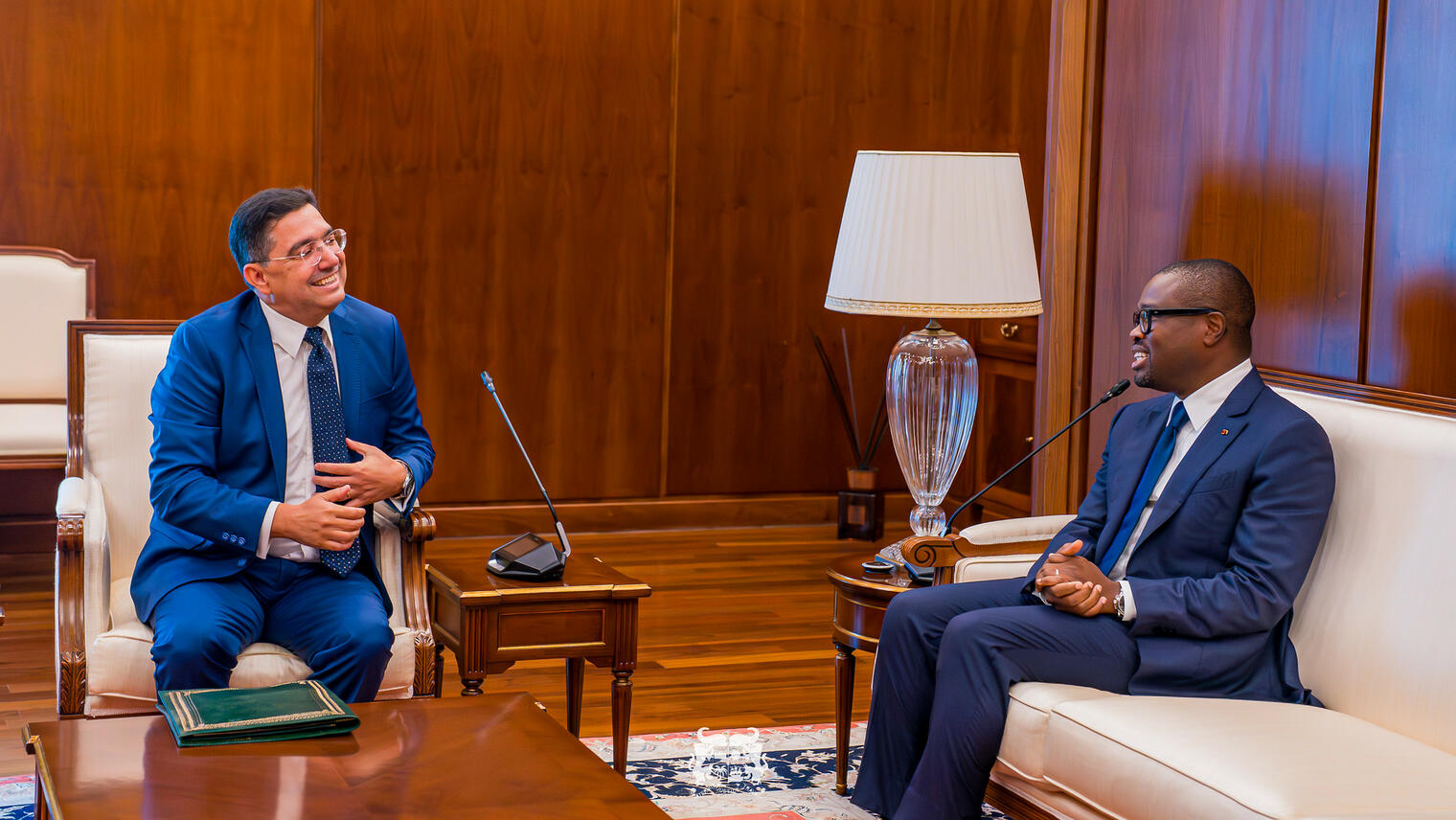 Coopération Bénin–Maroc : le Président Romuald WADAGNI reçoit un émissaire du Roi Mohammed VI