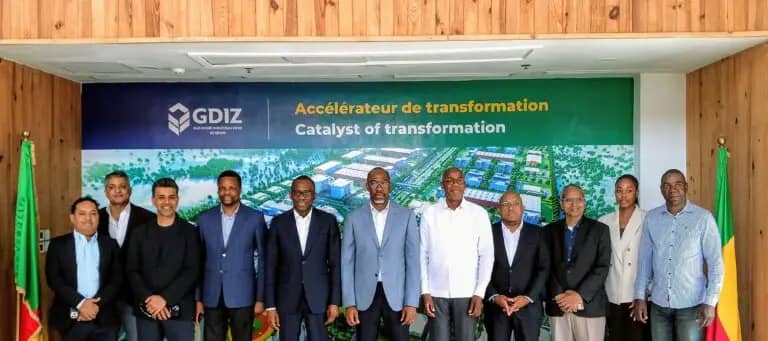 GDIZ : une délégation ministérielle du Mozambique impressionnée par la qualité des travaux au sein de la zone 