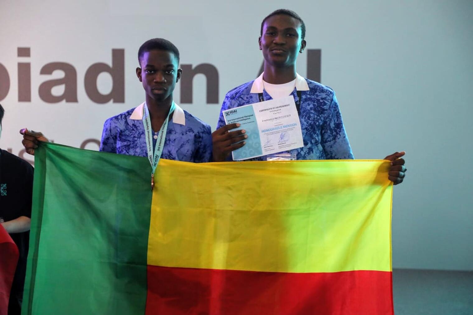 Intelligence artificielle : deux jeunes Béninois brillent sur la scène internationale